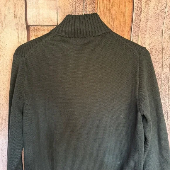 Polo Ralph Lauren Sweater Quarter Zip Knit Preppy Fall Winter Classic Ivy Small - Picture 5 of 8